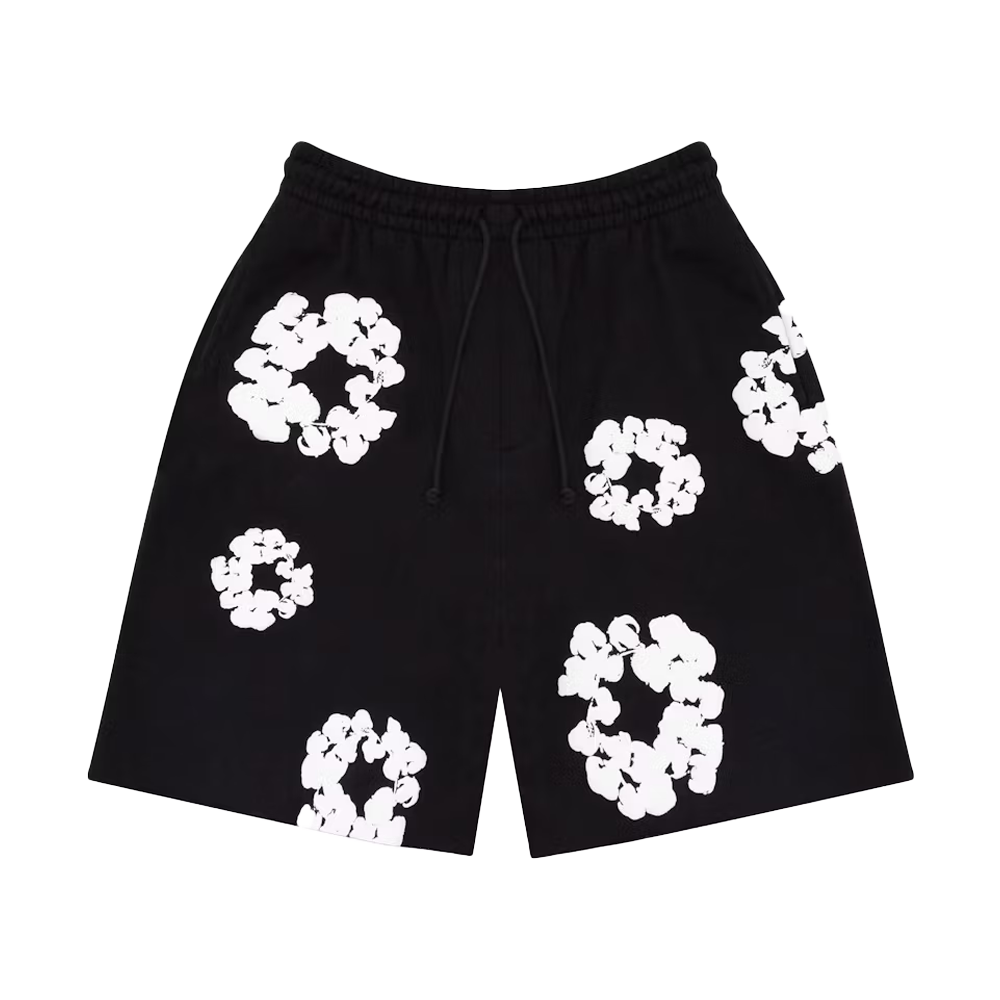 Denim Tear Shorts Black - Vendor